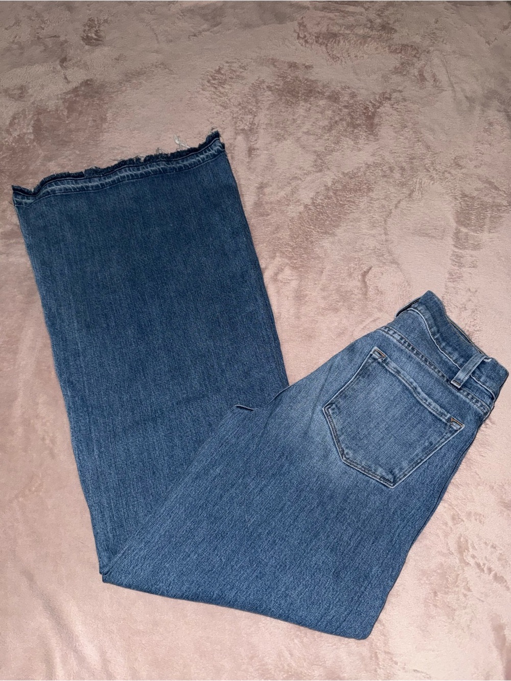 Frame denim high rise le palazzo flare jean size 26/L33/1/2 - Picture 4 of 16